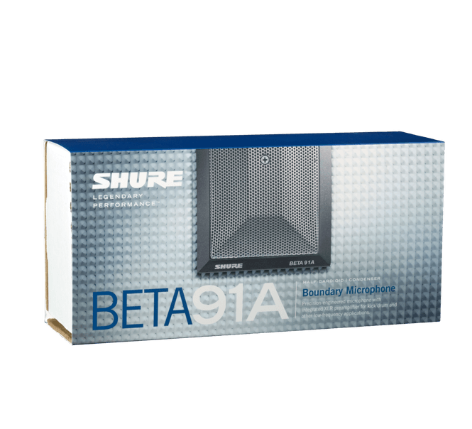 Hovedbilde Shure Beta 91A Half-Cardioid Condenser Boundary ...