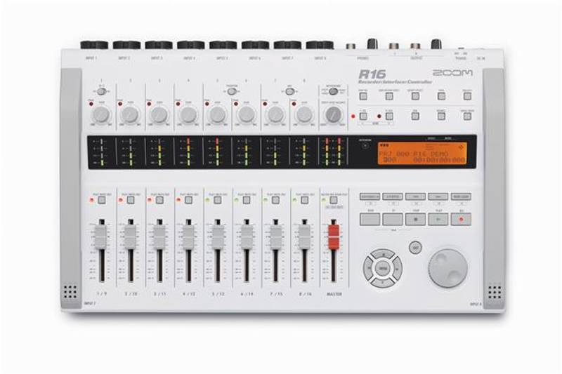 DTM・DAW zoom r16 Zoom R16 recorder, interface, controller - Ljosland Musikk AS