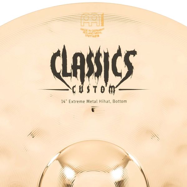 Meinl 14" Classics Custom Extreme Metal Hihat