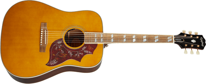 Hovedbilde Epiphone Hummingbird Aged Natural Antique Gloss